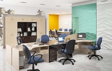 Комплект офисной мебели SIMPLE в Копейске - предосмотр 5